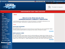 Tablet Screenshot of hhcta.usta.com