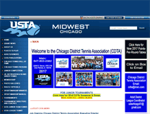 Tablet Screenshot of chicago.usta.com