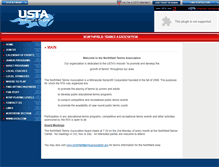 Tablet Screenshot of northfield.usta.com