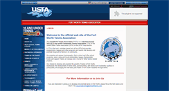 Desktop Screenshot of fortworth.usta.com