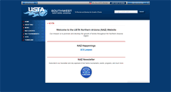 Desktop Screenshot of northernarizona.usta.com