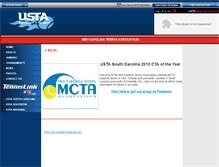 Tablet Screenshot of mcta.usta.com