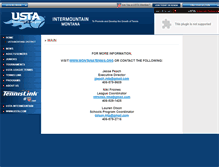 Tablet Screenshot of montana.usta.com