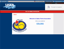 Tablet Screenshot of dallas.usta.com