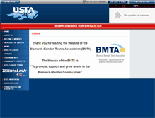 Tablet Screenshot of bmta.usta.com