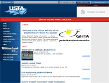 Tablet Screenshot of greaterhickorytennis.usta.com