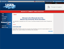 Tablet Screenshot of mccta.usta.com