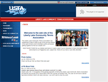 Tablet Screenshot of llcta.usta.com
