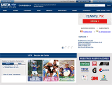 Tablet Screenshot of caribbean.usta.com