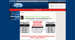 Desktop Screenshot of berkeleyjuniortennisleague.usta.com