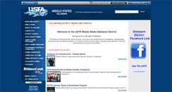 Desktop Screenshot of delaware.usta.com