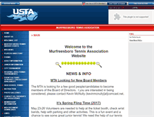 Tablet Screenshot of mta.usta.com