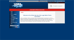 Desktop Screenshot of loganmartin.usta.com